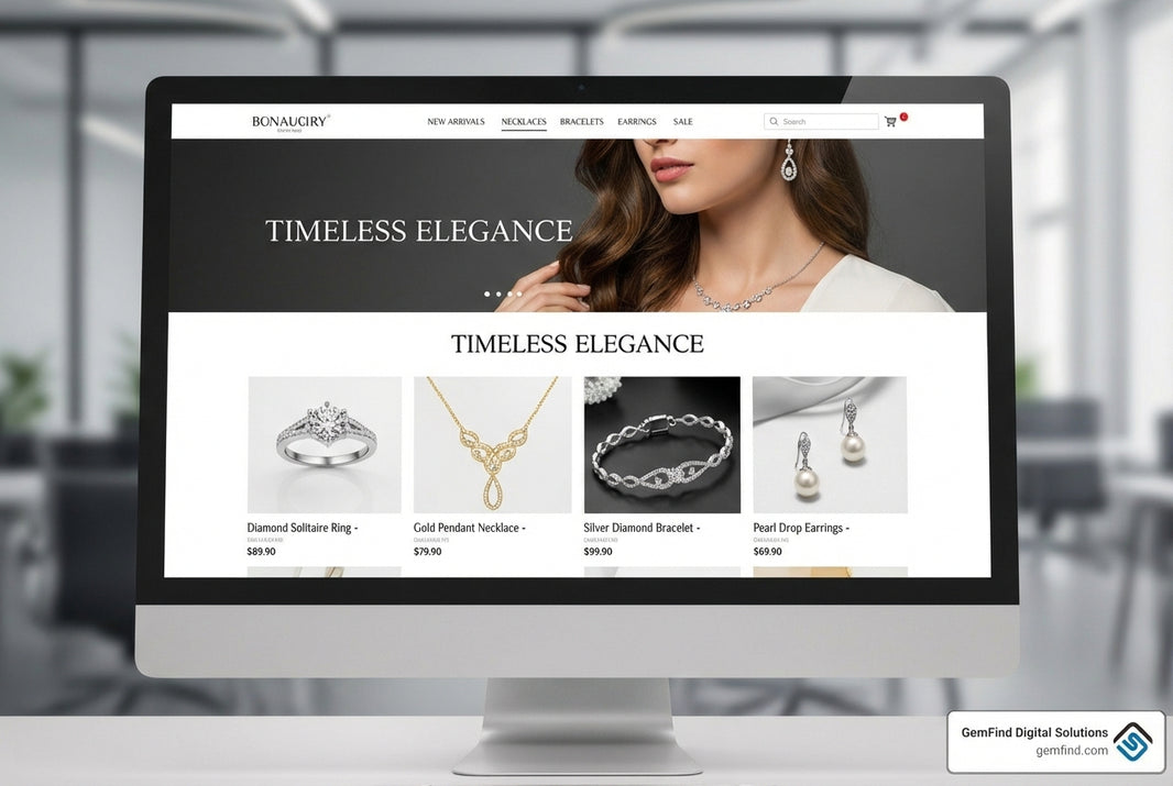 Crafting Your Digital Storefront: Create a Stunning Jewelry Website