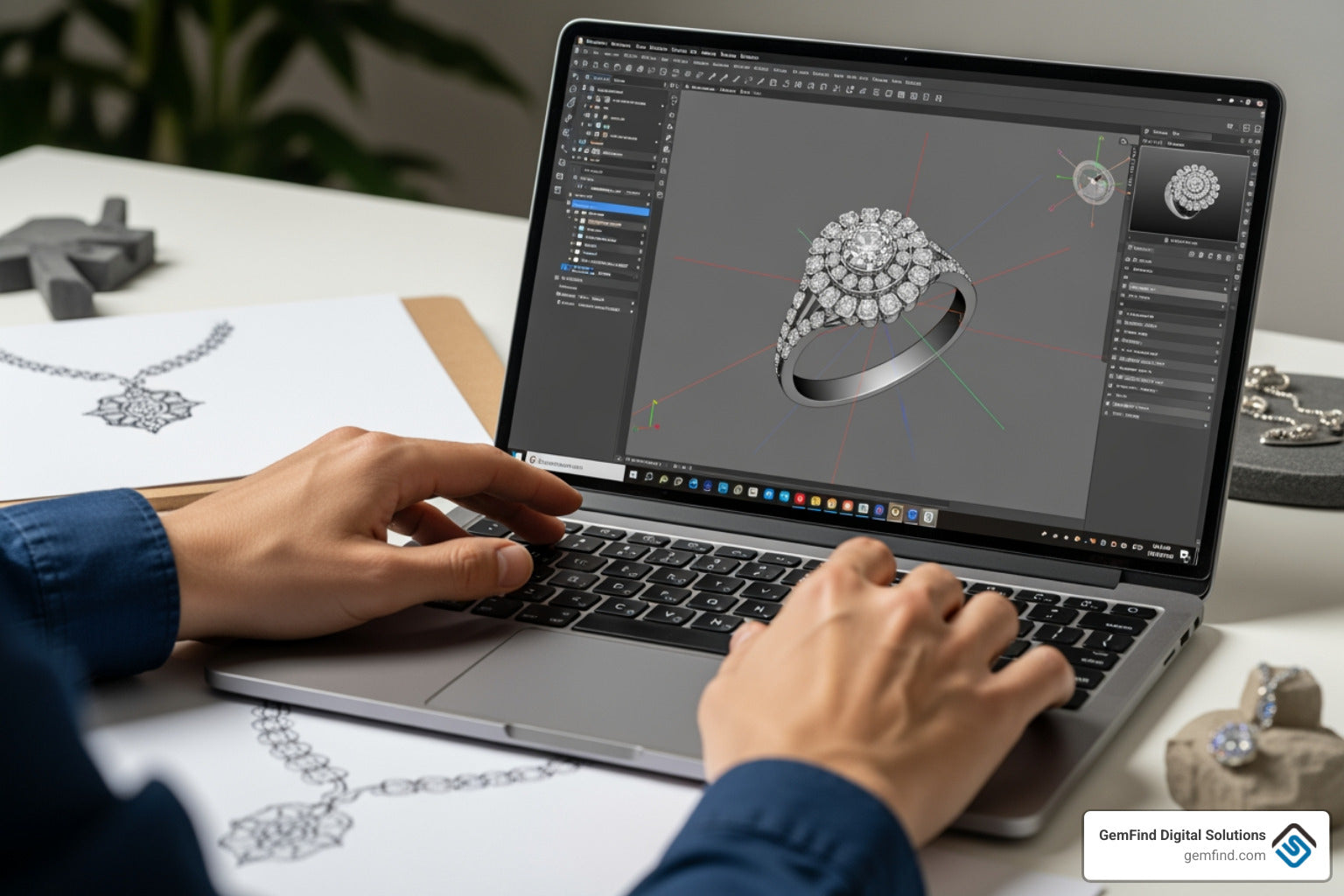 From Vision to Gem: Unlocking Custom Jewelry Design Online