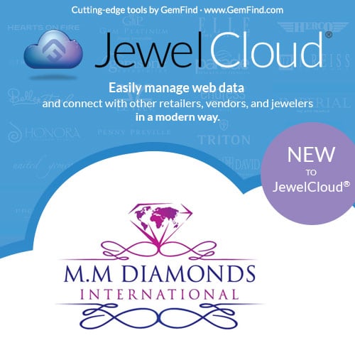 M.M Diamonds International Joins JewelCloud®