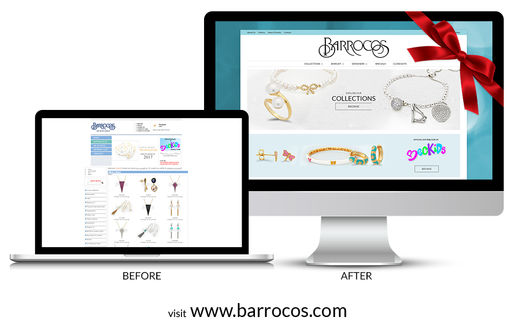 Congratulations Barrocos on Your New Website!