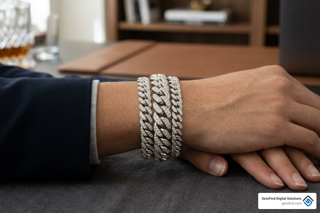 Drip Too Hard with These Stunning Diamond Cuban Link Bracelets