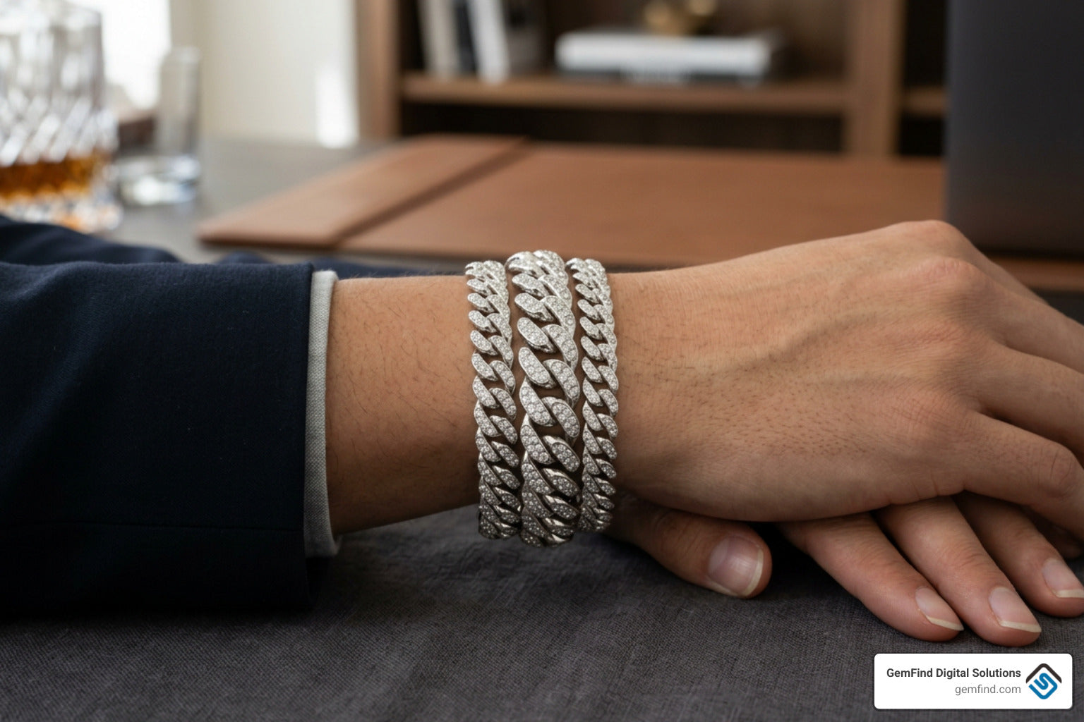 Drip Too Hard with These Stunning Diamond Cuban Link Bracelets